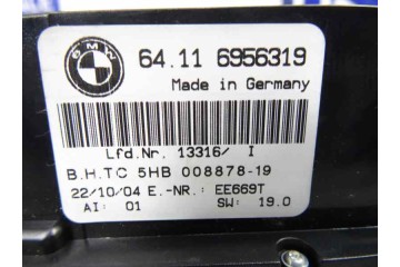 Mando climatizador, Bmw Serie 3 Berlina (E46) 318d 2004, 6956319