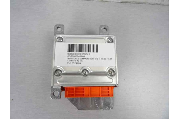 Centralita airbag, Bmw Serie 3 Compacto (E36) 316i 1999, 8374799