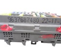 Caja reles / fusibles, Citroen Xsara Coupe 1.9 Td Sx 1998, 9637687480
