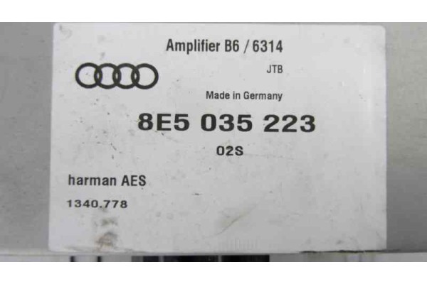 Módulo electrónico, Audi A4 Berlina (8E) 2.0 TDI 16V (103kW) 2005, 8E5035223