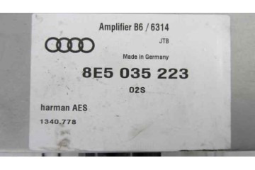 Módulo electrónico, Audi A4 Berlina (8E) 2.0 TDI 16V (103kW) 2005, 8E5035223
