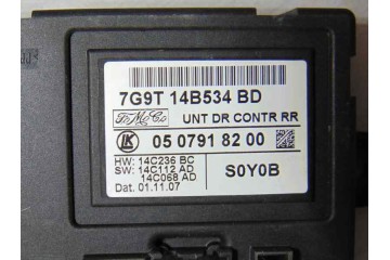 Módulo electrónico, Land Rover Freelander (LR2) TD4 Hse 2007, 7G9T14B534BD