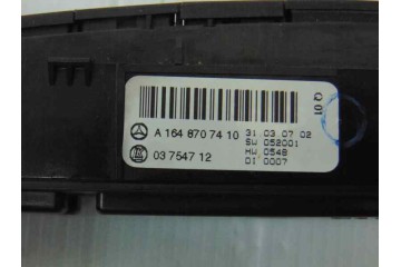 Warning, Mercedes-benz Clase Ml (Bm 164) 320 CDI 4M Edition 10 2007, A1648707410