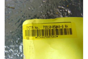 Airbag lateral derecho, Toyota Corolla Verso (R1) 2.2 D-4D Sol 2007, 73910-05040
