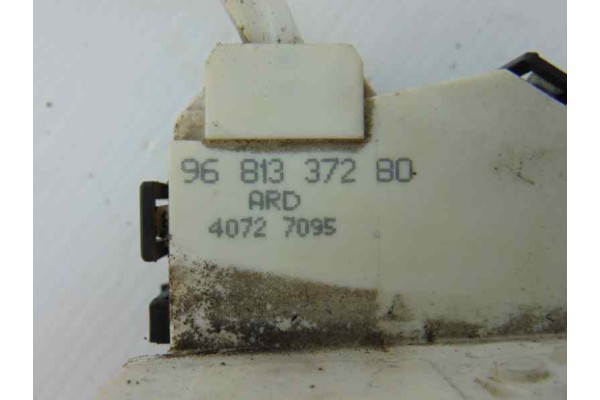 Cerradura puerta trasera derecha, Peugeot 407 Sw Premium 2004, 9681337280