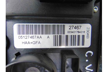Mando climatizador, Chrysler Voyager (Rg) 2.5 CRD Grand Voyager Limited 2001, 05127467AA