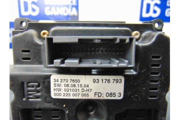Pantalla multifuncion, Opel Vectra C Berlina Club 2003, 93176793
