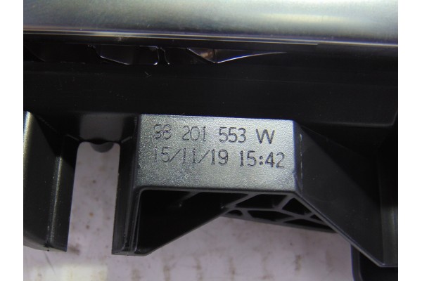 Maneta interior trasera izquierda, 98201553