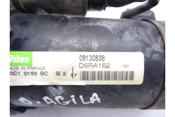 Motor arranque, Opel Agila Básico 2001, 09130838