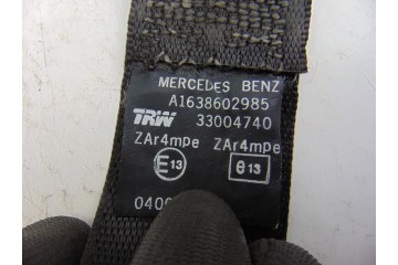 Cinturon seguridad delantero izquierdo, Mercedes-benz Clase Ml (Bm 163) 270 Cdi (163.113) 2003, 33015865A