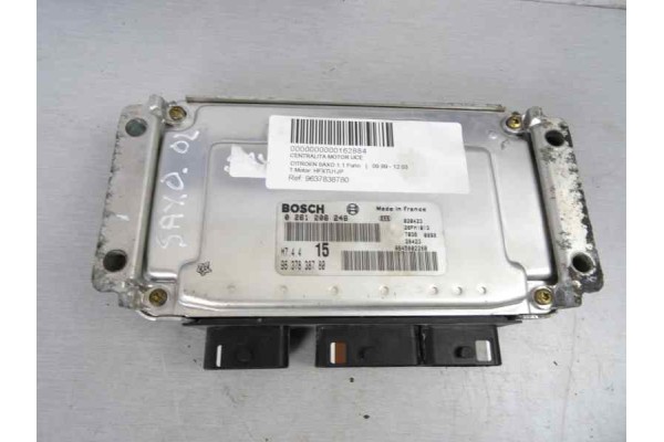 Centralita motor uce, Citroen Saxo 1.1 Furio 2002, 9637838780