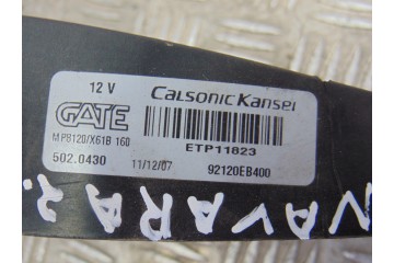 Electroventilador, Nissan Navara Pickup (D40M) Doble Cab SE 4X4 2005