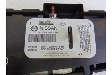 ASIENTO AIRBAG LATERAL IZQUIERDO NISSAN QASHQAI (J10) Acenta 2010 ASIENTO 198420 NISSAN - 1