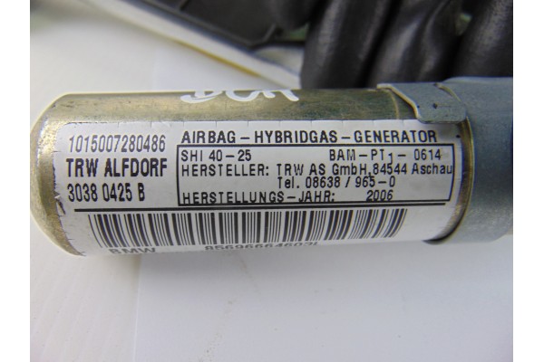 30380425B AIRBAG CORTINA DELANTERO DERECHO BMW SERIE 3 BERLINA (E90) 318d 2006 30380425B 205245 BMW - 3