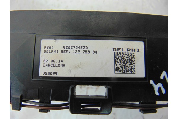 Mando volante, Citroen C4 Cactus Feel 2014, 96667245ZD