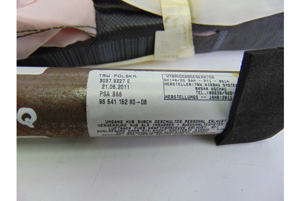 9654115280 AIRBAG CORTINA DELANTERO IZQUIERDO CITROEN C4 PICASSO
