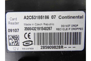 Conmutador de arranque, Renault Megane Iii Coupe Dynamique 2009, 285909828R