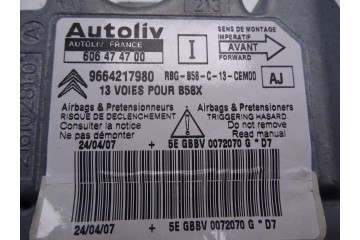 Centralita airbag, Citroen C4 Picasso Sx 2007, 9664217980