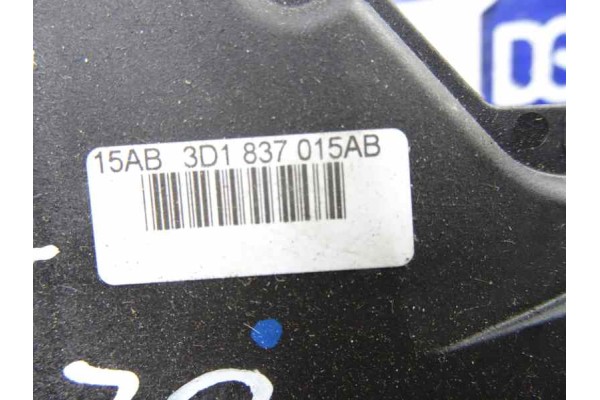 Cerradura puerta delantera izquierda, Volkswagen Golf Plus V (5M1) Edition 2007, 9 PINS