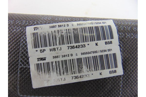 Airbag lateral derecho, Citroen C4 Picasso Exclusive 2011, 9655047580