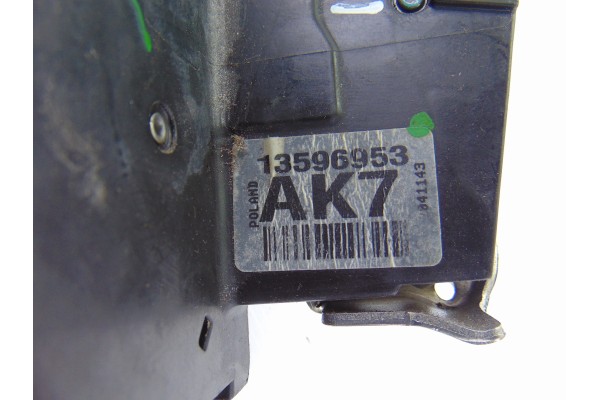 Cerradura puerta trasera izquierda, Opel Astra K Berlina 5P Dynamic Start/Stop 2016, 13596953