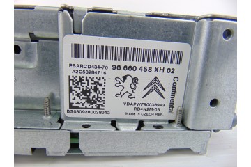 Sistema audio / radio cd, Peugeot 308 Premium 2009, 96660458XH