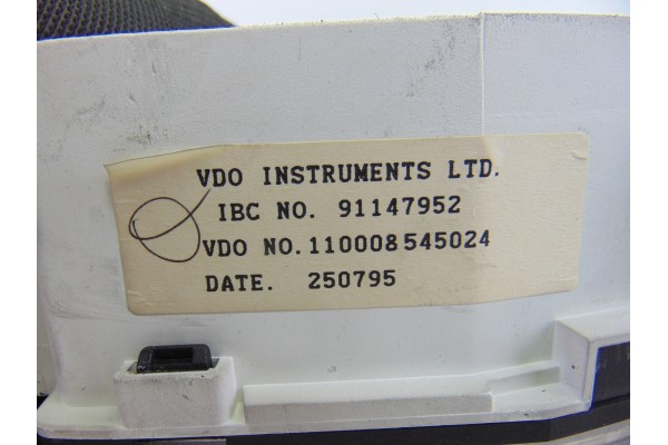 91147952 CUADRO INSTRUMENTOS OPEL FRONTERA A Básico 1995 91147952 199668 OPEL - 1