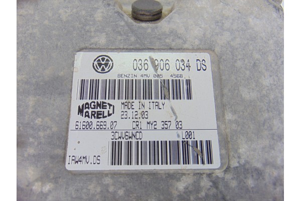 Centralita motor uce, Seat Leon (1M1) Signo, 036906034DS