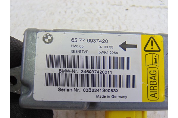 Centralita airbag, Bmw Serie 7 (E65/E66) 740d 2007, 6937420