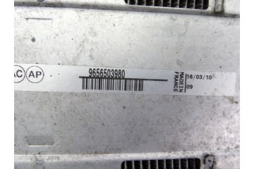 Intercooler, Peugeot 3008 Confort 2009, 9656503980