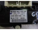 Mando climatizador, Volkswagen Golf Vi (5K1)(10.2008) Rabbit BlueMotion 2010, 5K0907044BS