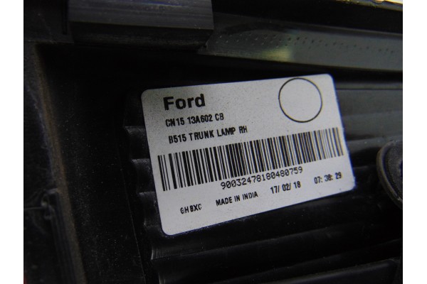 Piloto trasero derecho interior, Ford Ecosport (CR6) Trend 2018, CN1513A602CB