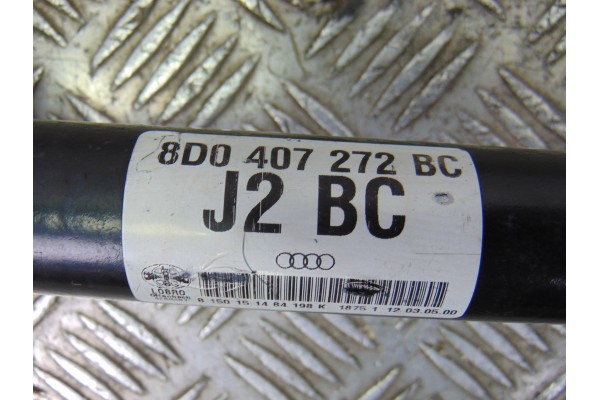 Transmision delantera derecha, Audi A4 Berlina (B5) 2.4 2000, 8D0407272BC