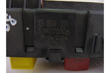 Caja reles / fusibles, Saab 9-3 Cabriolet 1.8 T Linear 2004, 12804331