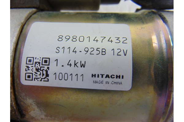 Motor arranque, Opel Astra H Berlina Edition 2011, 8980147432