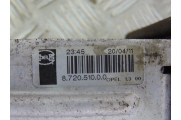 Intercooler, Opel Corsa D Selective 2011