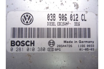 Centralita motor uce, Skoda Octavia Berlina (1U2) Ambiente 2001, 038906012CL