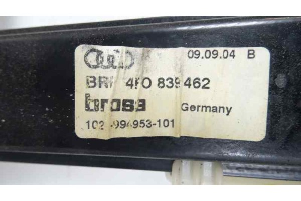 Elevalunas trasero derecho, Audi A6 Berlina (4F2) 2.0 Tdi 2005, 4F0839462