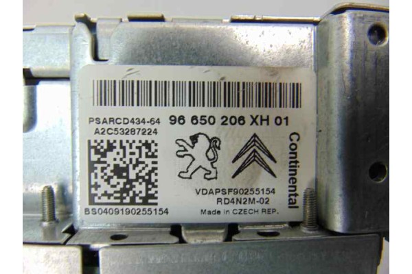 Sistema audio / radio cd, Peugeot 308 Sw Premium 2009, 96650206XH