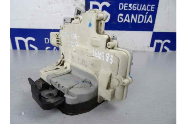 Cerradura puerta trasera izquierda, Audi A4 Berlina (8E) 2.0 TDI 16V (103kW) 2007, 8E0839015AA
