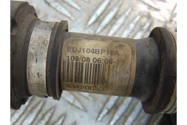 Transmision delantera izquierda, Toyota Corolla Verso (R1) 2.2 D-4D Luna 2008