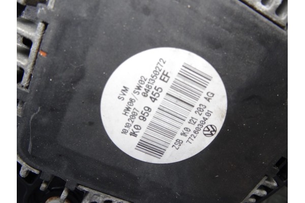 Electroventilador, Volkswagen Golf Plus V (5M1) Highline 2008, 1K0121205AA