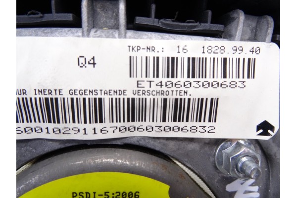 Airbag delantero izquierdo, Mercedes-benz Clase a (Bm 169) A 180 Cdi (169.007) 2006, 1698600102