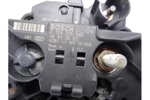 Alternador, Alfa Romeo Gt (125) 2.0 JTS 16V Progression 2004, 46813062