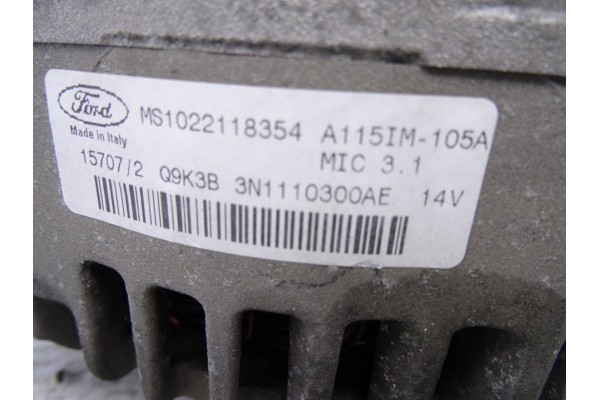 Alternador, Ford Focus Berlina (Cap) Sport 2007, 3N1110300AE