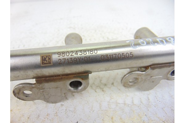 Rampa inyectora, Peugeot 308 Style 2015, 9802438180