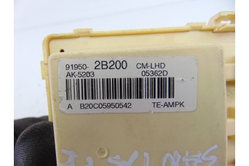 Caja reles / fusibles, Hyundai Santa Fe (Cm) 2.2 CRDi Comfort 4X4 2006, 91950-2B200