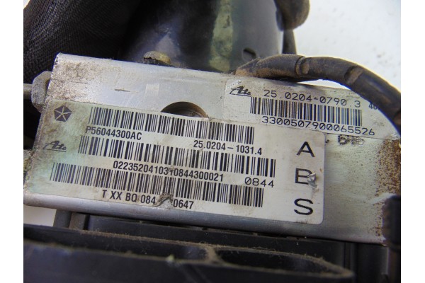 Abs, Jeep Grand Cherokee (Wj/wg) 2.7 CRD Laredo 2004, P56044300AC