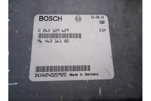 Módulo electrónico, Peugeot 607 (S1)(12.2000) Pack 2002, 9646316180