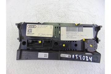 Mando climatizador, Audi A5 Coupe (8T) 2.0 Tdi 2009, 8T2820043AE